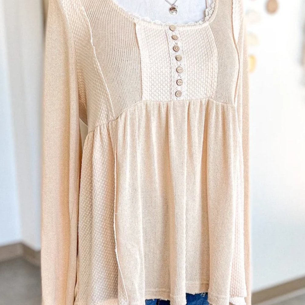 Hanna Top - Cream NWT